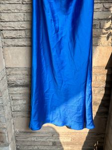 Zara Satin Slip Dress With strappy Back