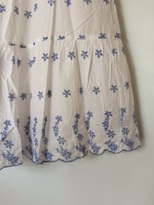 Floral White Sundress