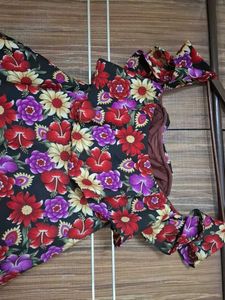 Floral Off-Shoulder Dress