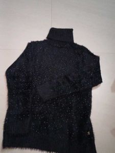 Cozy Black Turtleneck Sweater