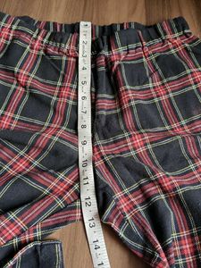Checked Pant Without Pocket