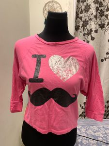Pink Graphic Tee