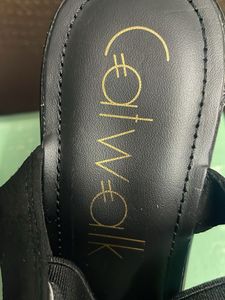 Catwalk Black Studded Sandals