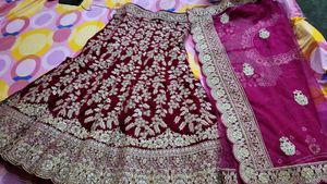 Designer Bridal Lehenga Embellished Design Women