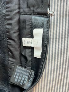 H&amp;M Black Faux Leather Mini Skirt | Winter Wear |