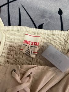 Lace-Up Corset Style Top