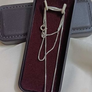 Original Silver With Granet Necklace