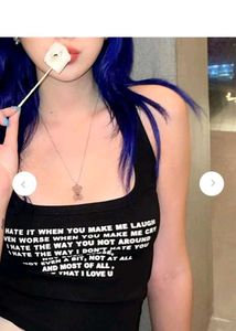 Graphic Print Tank Top