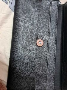 Black Leather Wallet