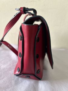 Unique Red Designer Handbag