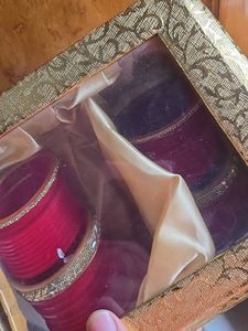 Red Bridal Chura Bangles