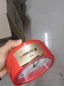 Red Snooze Light Alarm Clock
