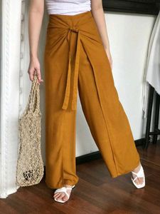 Drape Palazzo Pants