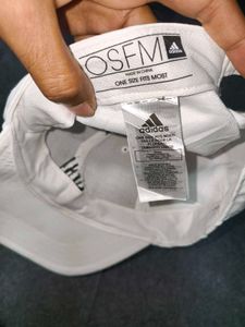 ☁️ Pure White: Adidas Performance Cap