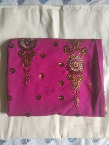 Rani Pink Saree
