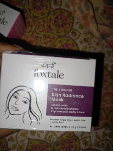 Foxtale Radiance Mask And Oil Balancing Moisturier