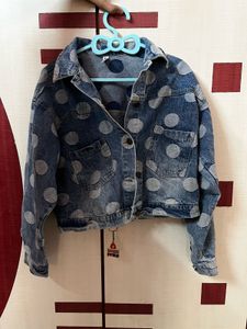 DENIM JACKET OVERSIZED