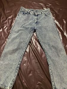 Acid Wash Denim Jeans