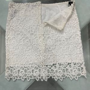 Premium White Skirt
