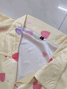 Cute Heart Pajama Set