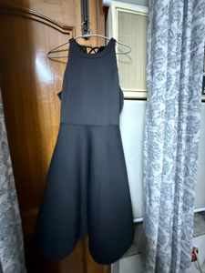 Black Fit &amp; Flare Dress