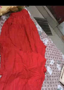 Red bandhini Embroidered Kurta sets
