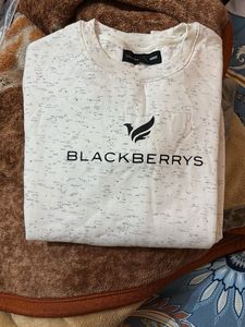Blackberrys White Sweatshirt