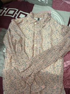 Floral Print Full Designer Sleeve Shirt