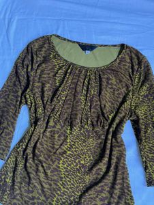 Animal Print Top
