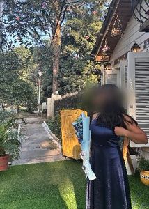 Elegant Navy Blue Dress