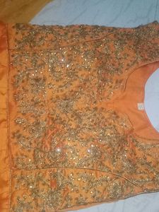 Anarkali Suit With Pant And Dupatta
