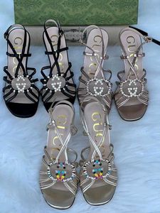 GUCCI CRYSTAL HEELS