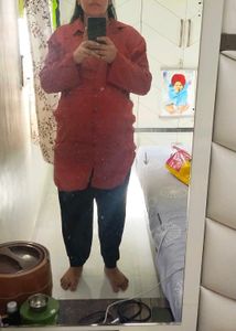 Only Wear 1 Once Pregnancy Photo Shoot Shirt Kurta