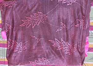 Elegant Floral Saree