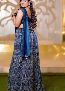 Elegant Blue Lehenga Choli