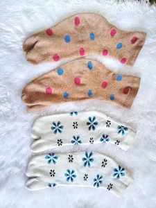 🍁 Funky Patterned Toe Socks 🧦