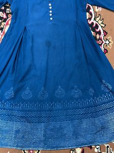 Varanga Blue Kurta