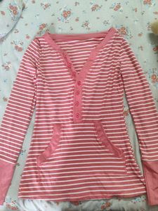 Striped Long Sleeve Top