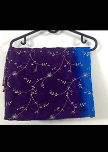 Embroidered Saree