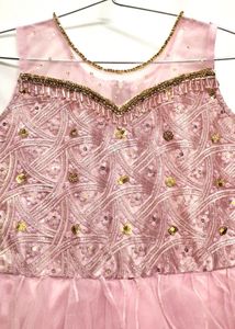 Selling a Pretty Gown.