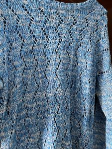 Blue 🦋Net Sweater