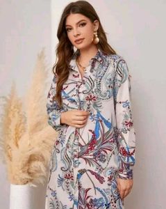 Elegant Floral Print Co-ord Set