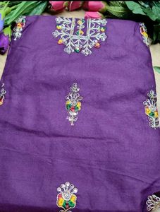 Embroidery Sequence Work Kurtis