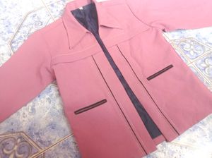 Vintage Inspired Pink Jacket
