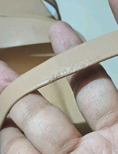 Nude Strappy Kitten Heels By Vishudh