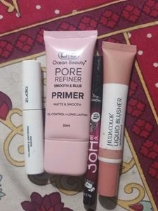 Makeup Bundle: Primer, Mascara, Blusher & More!