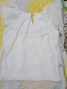 Party Wear Sequins Work Skirt With Net Top