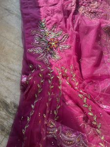 Ready To Wear Gorgeous Fuschia Saree