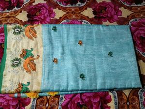 WITHOUT WEAR EMBROIDERY SAREE