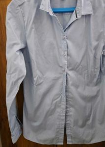 Allen Solly Blue Formal Shirt
